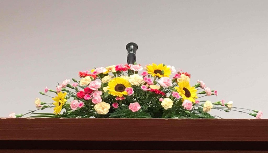 スタンド花 卓上花 1 ハーバリウムの販売 ワークショップは岐阜県各務原市の花勝へ